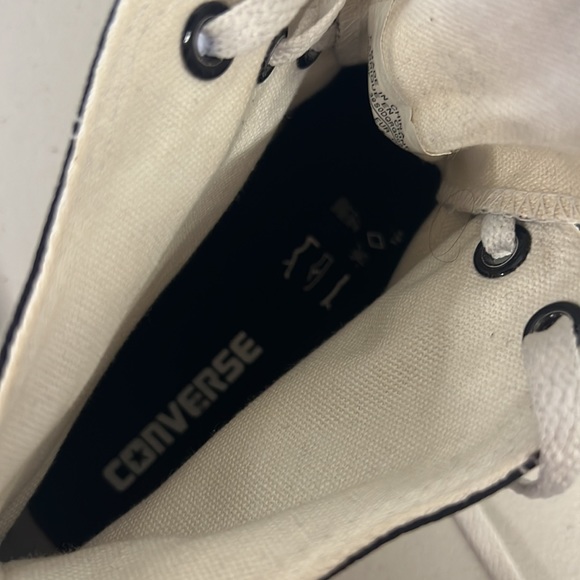 Converse All Star Chuck Taylor Hi Top Long Neck People Shoes Sz Mens 12 WMN 14 - Picture 4 of 8